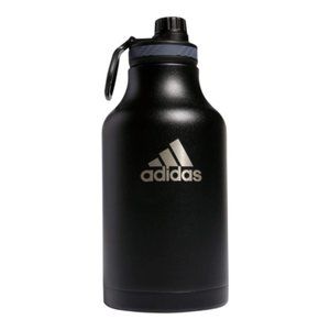 adidas 2 Liter (62 Oz) Metal Water Bottle, Hot/Cold Double-Walled Insulated 18/8